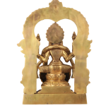 Pure Brass Goddess Padmavathi Lakshmi with Thiruvarchi | 18" Sacred Statue | 12.5kg Divine Masterpiece | Temple Grade Art | Jaipurio